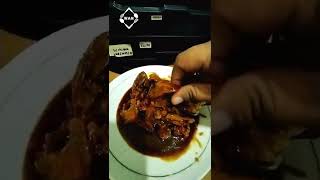 balungan ayam saus asam manis indonesian street food #shorts