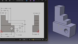 Catia V5 Tutorial: Beginner Drawing Exercise 17