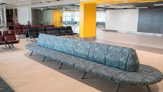 Tour of Gatwick Airport's new gate rooms