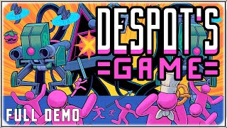 Despot's Game Full Demo Gameplay - New Rogue-like Tactics Game!