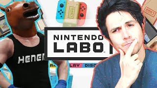 NINTENDO LABO PREVIEW: Making Henry Horseman at Nintendo UK HQ