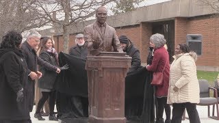 Ohio Northern unveils new MLK statue