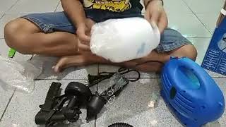 Unboxing, Mesin Cat Semprot Paint Zoom Kiriman Dari Aliexpress