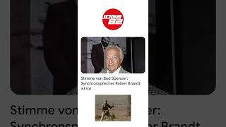 Die Stimme von Bud Spencer #budspencer #terencehill #legend #hollywood #rainerbrandt #kino