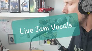 Live Jam Vocal loops 80s Yamaha DX Roland TR-09 Mancave MPC LIVE Akai