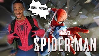 Spider-Man plays Marvel Spider-Man PS4 gameplay Walkthrough