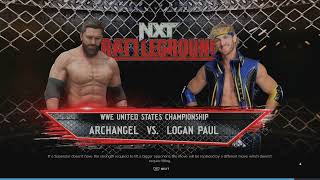 WWE 2K24 Archangel vs Logan Paul