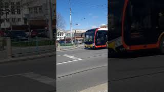 Лінія/linka 12 Březhrad (SOR NS 12M Electric) #bus #shorts