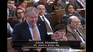 Jack Harris, M.P. in Question Period 2015-05-13