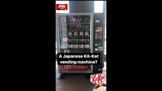 A Japanese Kit-Kat vending machine? #tokyo #japan