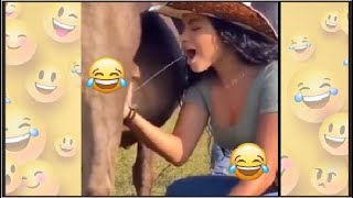 فيديوهات مضحكه جدا 🤣 تحدي الضحك مواقف طريفة ومضحكة تموت من الضحك🤣🤣 فيديو204