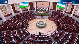 Prezident Shavkat Mirziyoyev Oliy Majlis Qonunchilik palatasining birinchi majlisida ishtirok etdi