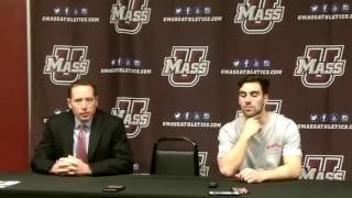 UMass postgame after Merrimack