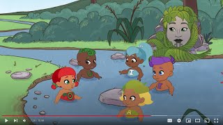 Let's go Swimming I English & Te Reo Māori I Tākaro Tribe I Kids Cartoon I Songs