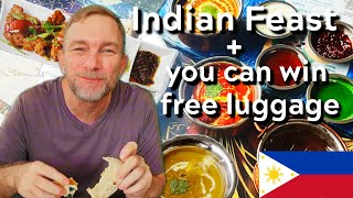 BEST INDIAN FOOD IN THE PHILIPPINES? + ENTER FOR A CHANCE TO WIN FREE LUGAGGE