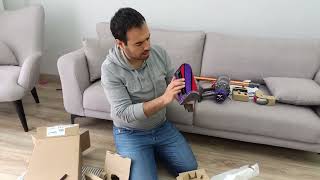 Dyson Cyclone v10 Absolute kutu açılımı