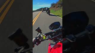 Ducati Streetfighter V2 Chasing Triumph Speed Triple 😴