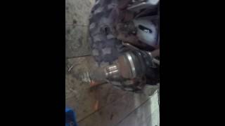 Замена подшипников ступицы Ямаха Гризли 700 (Yamaha Grizzly 700) Часть 3 Rear Bearing Replacement