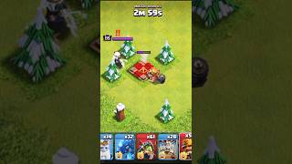 MAX Archer queen vs MAX Super miner😱 | miner attack | BDGaming #shorts #coc #viral