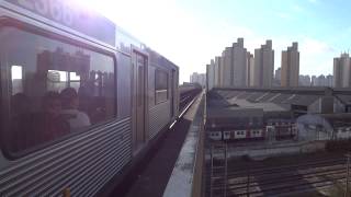 Metrô SP - Frota L 336 saindo de Brás.