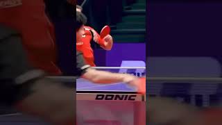 INSANE save by Ma Long against edge ball