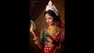 Susmita dey❤(অপু).with her bridal look💕💕