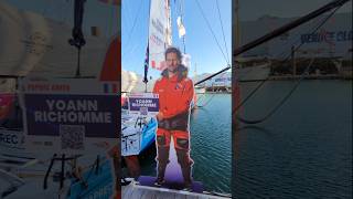 Yoann Richement 🇨🇵 10ème édition du Vendée globe 2024 #youtubeshorts