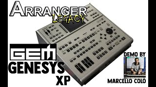 GEM GENESYS XP - Arranger Legacy - Demo by Marcello Colò