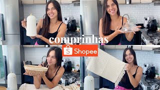 As melhores comprinhas para casa na Shopee!! Enxoval, achadinhos de decoração, mesa posta