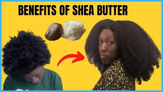 BENEFITS OF SHEA BUTTER ON NATURAL HAIR| HOW IS SHEA BUTTER MADE?