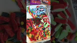 Candy Tray (reverse) #candy #gummybear #shorts #fun