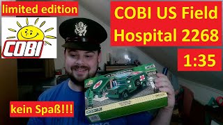 Verwundetennest der US-Armee! Cobi Bricks - US Field Hospital (WC54) SET 2268 - Limited Edition