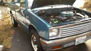 1981 CHEVY LUV 2.2 L  DIESEL  4x4