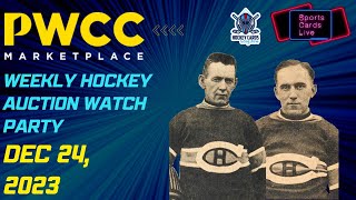 PWCC Live | Weekly Hockey Auction | Dec 24 2023