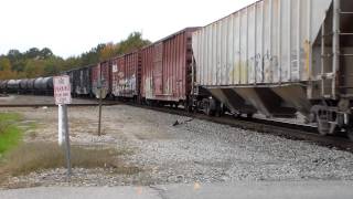 Norfolk Southern trains P65 and combo train 156/E13