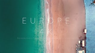 EUROPE 4K DRONE VIDEO | Barcelona, Venice, Krakow, Prague, Berlin, Chicago, NYC | DJI Mavic Pro