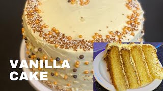 The Best Vanilla Cake Recipe Ever//Masof's Kitchen