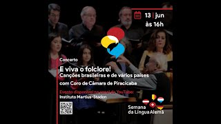 Concerto - E viva o folclore! Canções brasileiras e de vários países