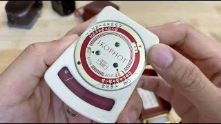 Zeiss Ikophot Analogue Vintage Lightmeter Demonstration