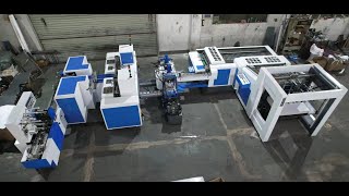 PK108-110 Fully-Automatic Playing Cards Slitting Counting & Cello Wrapping Production Line