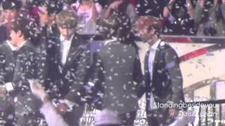 [Fancam] 131122 MAMA - Ending (EXO Kris focus)