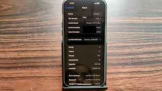 how to check iphone model number on iphone 15 pro max