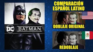 reaccionando a Batman de 1989 doblaje original y redoblaje México audio Master 3000