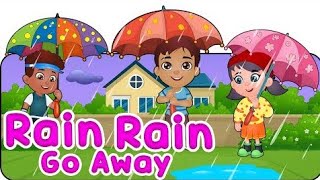 Rain Rain Go Away Nursery Rhymes | Cartoon Animation rhymes | Songs for Children's