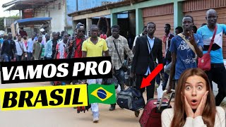 Veja o motivo de todos AFRICANOS fugirem para o BRASIL 😱🇧🇷