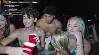 Girl throws up in pool at a pool party and doesnt tell anyone