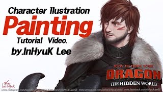 How to train your dragon3: Speed painting by.InHyuk Lee (드래곤 길들이기3 스피드 페인팅 by.이인혁)