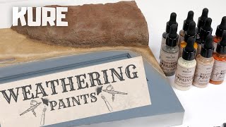 Weathering Paints - nowe farby od Modellers World - Testy i poprawki na makiecie Kure