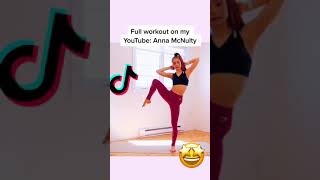 Anna Mcnulty Tiktok Viral Work Out Video #shorts