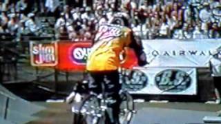 dave mirra 1996 bs contest bmx street run 3 of 3